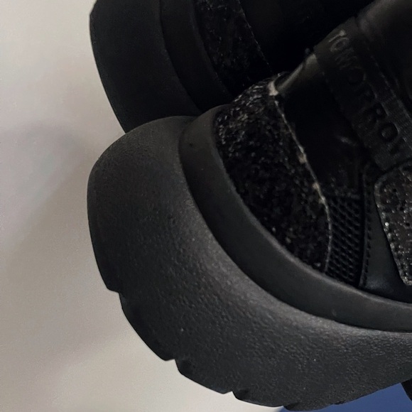 Maje Leather Suede Chunky Women's Sneakers Statement Casual School - Picture 10 of 12